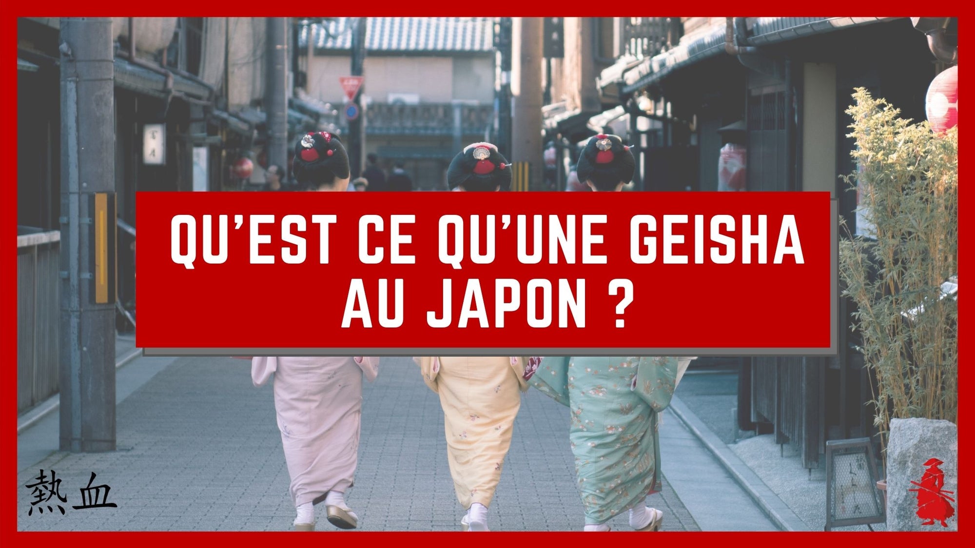 Qu'est ce qu'une Geisha au JAPON ?