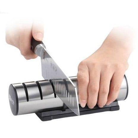 Acheter Aiguiseur de couteaux électrique, affûteur de couteaux de cuisine  et de ciseaux électriques, affûtage rapide automatique