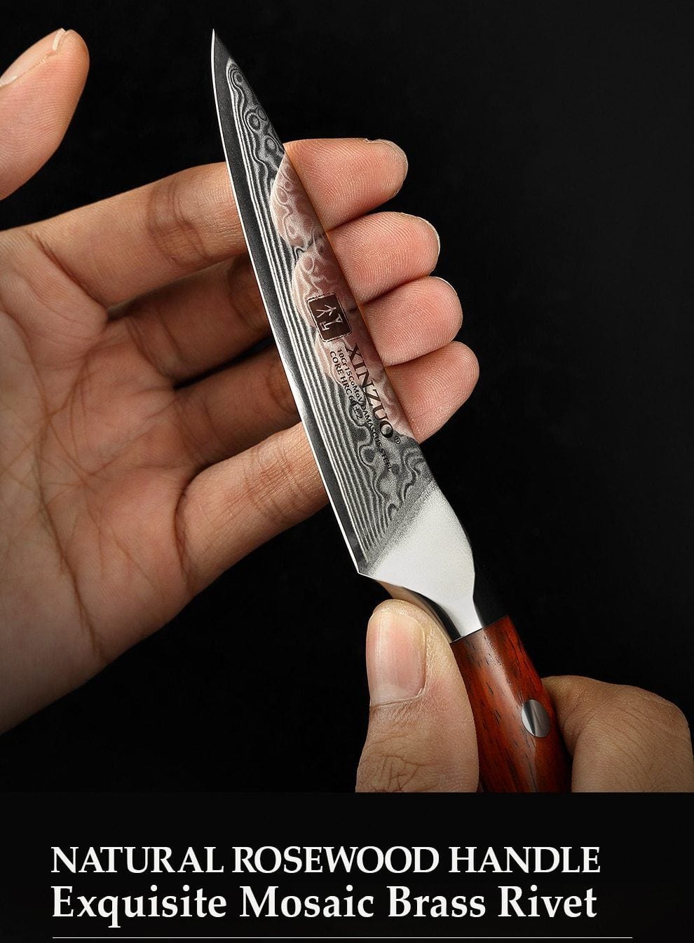 Achetez votre couteau d'office japonais - Gravure LASER possible