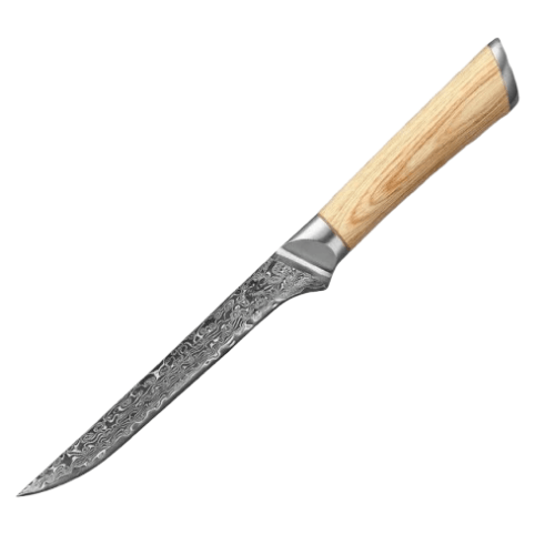 Couteau de Boucher Manche Bois | Nekketsu