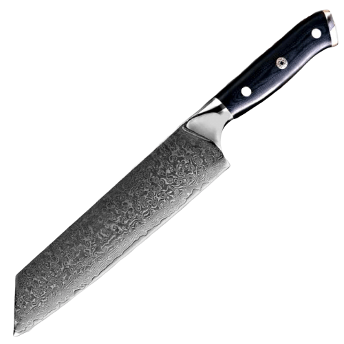 Couteau Damas  Nekketsu Étiqueté Set Couteaux Japonais
