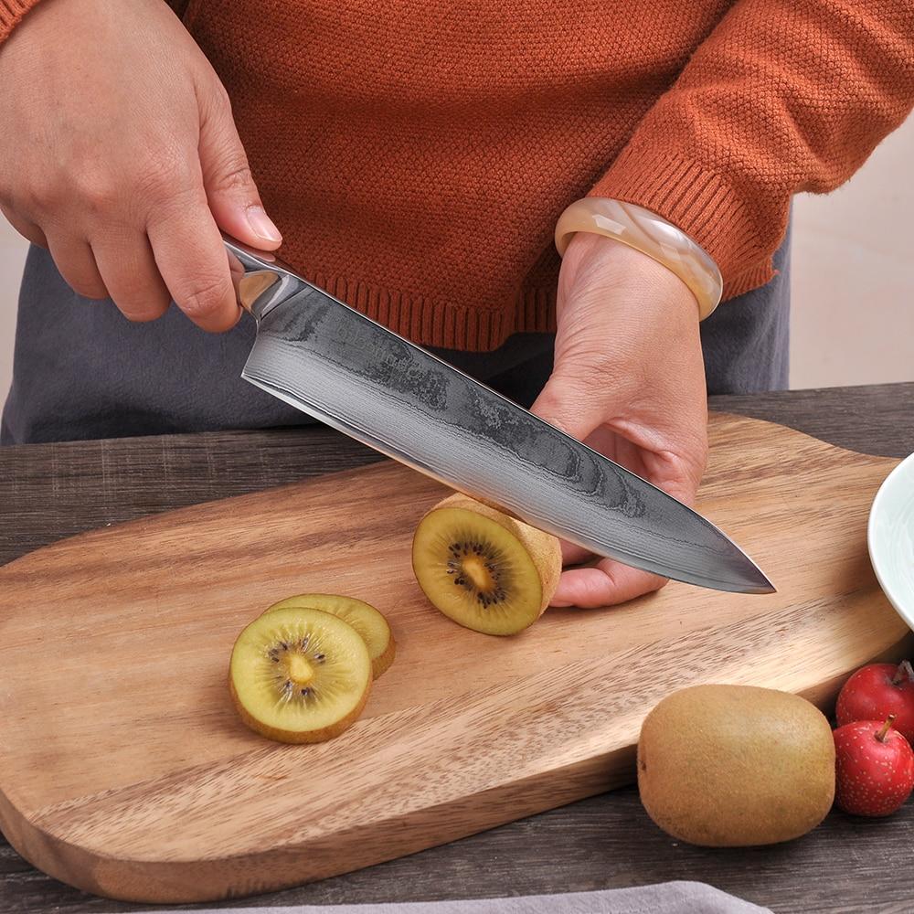 Set couteaux de cuisine damas alvéolées – Empire Du Couteau